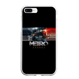 Чехол для iPhone 7Plus/8 Plus матовый с принтом Metro Exodus в Белгороде, Силикон | Область печати: задняя сторона чехла, без боковых панелей | exodus | metro | metro exodus | playstation 4 | xbox one | ексодус | игра | игры | икс бокс | исход | метро | митро | плейстейшен | стрелялка | шутер | эксобус | эксодус