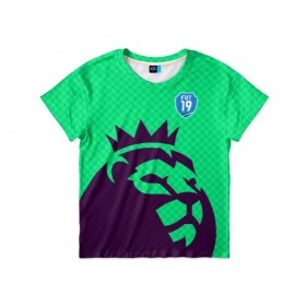Детская футболка 3D с принтом FUT FIFA 2019 Barclays в Белгороде, 100% гипоаллергенный полиэфир | прямой крой, круглый вырез горловины, длина до линии бедер, чуть спущенное плечо, ткань немного тянется | champions league | fifa | game. easports | team | ultimate | лига | фифа | чемпионов