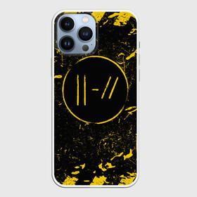 Чехол для iPhone 13 Pro Max с принтом TWENTY ONE PILOTS. в Белгороде,  |  | 21 pilots | 21p | bandito | blurryface | carbon | chlorine | joshua | ned | top | trench | twenty one pilots | tyler | бандито | карбон | музыка | нэд | тренч