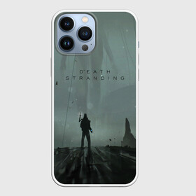 Чехол для iPhone 13 Pro Max с принтом Death Stranding в Белгороде,  |  | bridges | death stranding | game | hideo kojima | kojima productions | man | norman reedus | scar | sony interactive entertainment | suit | tie | игры | кодзима