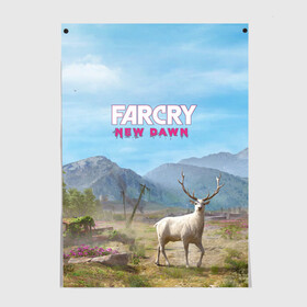 Постер с принтом Far Cry New Dawn в Белгороде, 100% бумага
 | бумага, плотность 150 мг. Матовая, но за счет высокого коэффициента гладкости имеет небольшой блеск и дает на свету блики, но в отличии от глянцевой бумаги не покрыта лаком | action adventure | county | cry | dawn | far | farcry | highwaymen | hope | lo | mickey | montana | new | newdawn | sisters | twin | близнецы | боевик | лу | микки | приключение | хайвеймен