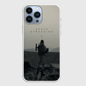 Чехол для iPhone 13 Pro Max с принтом Death Stranding в Белгороде,  |  | bridges | death stranding | game | hideo kojima | kojima productions | man | norman reedus | scar | sony interactive entertainment | suit | tie | игры | кодзима