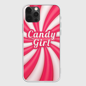 Чехол для iPhone 12 Pro Max с принтом Candy Girl в Белгороде, Силикон |  | Тематика изображения на принте: вкусняшка | карамель | конфета | милый | няша | розовый | сладкая девочка | сладость