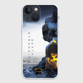 Чехол для iPhone 13 mini с принтом Death Stranding exclusive в Белгороде,  |  | bridges | death stranding | game | hideo kojima | kojima productions | man | norman reedus | scar | sony interactive entertainment | suit | tie | игры | кодзима