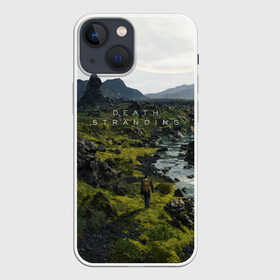 Чехол для iPhone 13 mini с принтом Death Stranding в Белгороде,  |  | bridges | death stranding | game | hideo kojima | kojima productions | man | norman reedus | scar | sony interactive entertainment | suit | tie | игры | кодзима