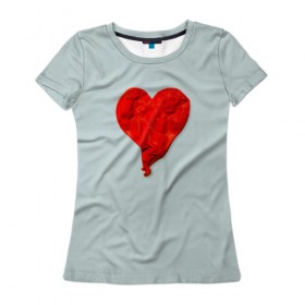 Женская футболка 3D с принтом Kanye West Heartbreak в Белгороде, 100% полиэфир ( синтетическое хлопкоподобное полотно) | прямой крой, круглый вырез горловины, длина до линии бедер | kanye | kanye west | yandhi | кани | кани вест | кани вэст | янди
