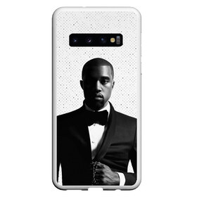 Чехол для Samsung Galaxy S10 с принтом Kanye West Halftone в Белгороде, Силикон | Область печати: задняя сторона чехла, без боковых панелей | Тематика изображения на принте: kanye | kanye west | yandhi | кани | кани вест | кани вэст | янди