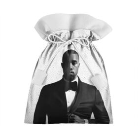 Подарочный 3D мешок с принтом Kanye West Halftone в Белгороде, 100% полиэстер | Размер: 29*39 см | Тематика изображения на принте: kanye | kanye west | yandhi | кани | кани вест | кани вэст | янди