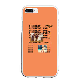 Чехол для iPhone 7Plus/8 Plus матовый с принтом Kanye West PABLO в Белгороде, Силикон | Область печати: задняя сторона чехла, без боковых панелей | kanye | kanye west | yandhi | кани | кани вест | кани вэст | янди