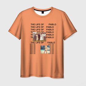 Мужская футболка 3D с принтом Kanye West PABLO в Белгороде, 100% полиэфир | прямой крой, круглый вырез горловины, длина до линии бедер | kanye | kanye west | yandhi | кани | кани вест | кани вэст | янди