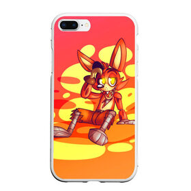 Чехол для iPhone 7Plus/8 Plus матовый с принтом FNAF Foxy в Белгороде, Силикон | Область печати: задняя сторона чехла, без боковых панелей | five | five nights at freddys | fnaf | fox | foxy | freddy | nights | лис | ночь | пират | пять ночей с фредди | фнаф | фредди