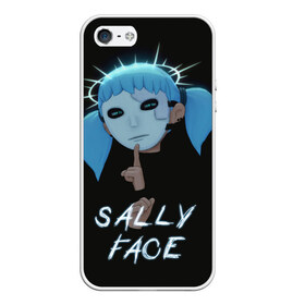 Чехол для iPhone 5/5S матовый с принтом Sally Face (6) в Белгороде, Силикон | Область печати: задняя сторона чехла, без боковых панелей | face | fisher | larry johnson | mask | sally | sally face | sally fisher | демоны | духи | маска | призраки | салли | салли фейс | салли фишер | фейс