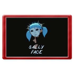 Магнит 45*70 с принтом Sally Face (6) в Белгороде, Пластик | Размер: 78*52 мм; Размер печати: 70*45 | face | fisher | larry johnson | mask | sally | sally face | sally fisher | демоны | духи | маска | призраки | салли | салли фейс | салли фишер | фейс