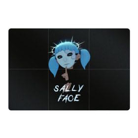 Магнитный плакат 3Х2 с принтом Sally Face (6) в Белгороде, Полимерный материал с магнитным слоем | 6 деталей размером 9*9 см | face | fisher | larry johnson | mask | sally | sally face | sally fisher | демоны | духи | маска | призраки | салли | салли фейс | салли фишер | фейс