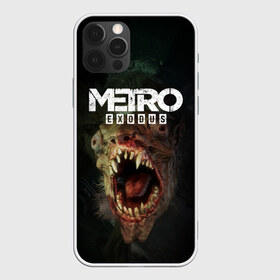 Чехол для iPhone 12 Pro Max с принтом Metro Exodus в Белгороде, Силикон |  | 2019 | 2033 | exodus | game | logo | metro | апокалипсис | герой | зубы | игра | исход | лого | метро | монстр | персонаж | сталкер