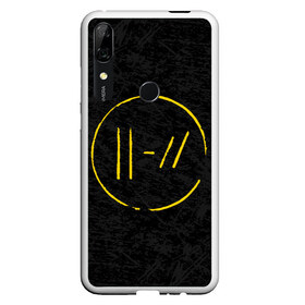 Чехол для Honor P Smart Z с принтом TWENTY ONE PILOTS в Белгороде, Силикон | Область печати: задняя сторона чехла, без боковых панелей | 21 pilots | 21p | gray | music | rock | stripes | texture | top | trench | twenty one pilots | брызги | группа | линии | музыка | рок | текстура | штрихи