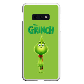 Чехол для Samsung S10E с принтом The Grinch в Белгороде, Силикон | Область печати: задняя сторона чехла, без боковых панелей | grinch | гринч | новый год | рождество