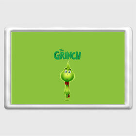 Магнит 45*70 с принтом The Grinch в Белгороде, Пластик | Размер: 78*52 мм; Размер печати: 70*45 | Тематика изображения на принте: grinch | гринч | новый год | рождество