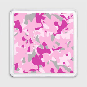 Магнит 55*55 с принтом Lil PEEP Cry baby в Белгороде, Пластик | Размер: 65*65 мм; Размер печати: 55*55 мм | baby | cry | lil peep | lil peep cry baby | pink | камуфляж | розовый | розовый камуфляж
