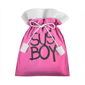 Подарочный 3D мешок с принтом Susboy в Белгороде, 100% полиэстер | Размер: 29*39 см | baby | cry | lil peep | lil peep cry baby | pink | susboy | камуфляж | лил | лилпип | пип | розовый | розовый камуфляж