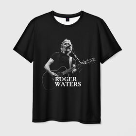 Мужская футболка 3D с принтом Roger Waters, Pink Floyd в Белгороде, 100% полиэфир | прямой крой, круглый вырез горловины, длина до линии бедер | roger waters | джордж уотерс | композитор | певец | поэт