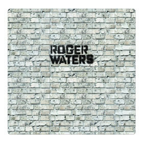 Магнитный плакат 3Х3 с принтом Roger Waters. The Wall в Белгороде, Полимерный материал с магнитным слоем | 9 деталей размером 9*9 см | pink floyd | roger waters | джордж уотерс | композитор | певец | поэт