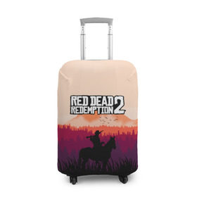 Чехол для чемодана 3D с принтом Red Dead Redemption в Белгороде, 86% полиэфир, 14% спандекс | двустороннее нанесение принта, прорези для ручек и колес | dead | gamer | john | marston | rdr | red | redemption | rockstar | shooter | western | вестерн | джон | марстон | шутер