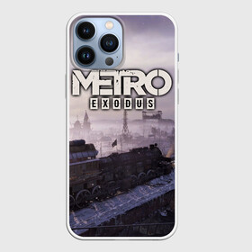 Чехол для iPhone 13 Pro Max с принтом Metro Exodus в Белгороде,  |  | exodus | horror | metro | survival | исход | метро | мутация | оружия | стелс | шутер | экшен