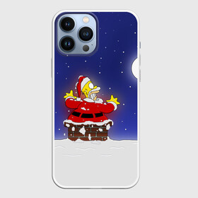 Чехол для iPhone 13 Pro Max с принтом Гомер Санта Клаус в Белгороде,  |  | bart | family | homer | lisa | maggie | marge | santa | simpson | simpsons | thesimpsons | барт | герой | гомер | город | лиза | мардж | мегги | санта | семья | симпсоны | супергерой