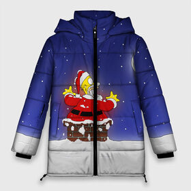 Женская зимняя куртка 3D с принтом Гомер Санта Клаус в Белгороде, верх — 100% полиэстер; подкладка — 100% полиэстер; утеплитель — 100% полиэстер | длина ниже бедра, силуэт Оверсайз. Есть воротник-стойка, отстегивающийся капюшон и ветрозащитная планка. 

Боковые карманы с листочкой на кнопках и внутренний карман на молнии | bart | family | homer | lisa | maggie | marge | santa | simpson | simpsons | thesimpsons | барт | герой | гомер | город | лиза | мардж | мегги | санта | семья | симпсоны | супергерой