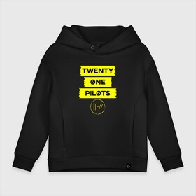 Детское худи Oversize хлопок с принтом Twenty one pilots в Белгороде, френч-терри — 70% хлопок, 30% полиэстер. Мягкий теплый начес внутри —100% хлопок | боковые карманы, эластичные манжеты и нижняя кромка, капюшон на магнитной кнопке | 21 pilots | josh dun | jumpsuit | music | rock | top | twenty one pilots | арт | джош дан.музыка | рок | тайлер джозеф