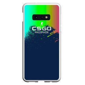 Чехол для Samsung S10E с принтом csgo - MP5 Phosphor (Фосфор) в Белгороде, Силикон | Область печати: задняя сторона чехла, без боковых панелей | 0x000000123 | counter strike | mp5 | phosphor | ксго.csgo | фосфор