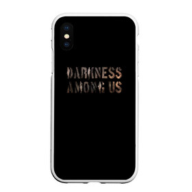 Чехол для iPhone XS Max матовый с принтом DBD Darkness among us в Белгороде, Силикон | Область печати: задняя сторона чехла, без боковых панелей | among | darkness | daylight | dbd | dead | deadbydaylight | horror | killer | survival | us | выживание | к | мертвы | рассвету | ужас