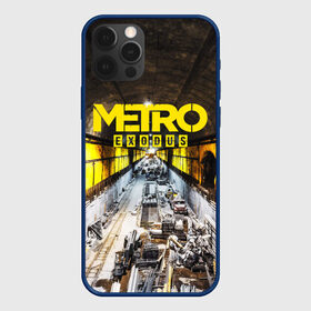 Чехол для iPhone 12 Pro с принтом METRO EXODUS EXCLUSIVE в Белгороде, силикон | область печати: задняя сторона чехла, без боковых панелей | Тематика изображения на принте: ak47 | metro 2033 | metro exodus | апокалипсис | артем | глуховский | дорога | маски | ночь | оружие | поезд | противогаз | сталкеры