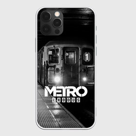 Чехол для iPhone 12 Pro Max с принтом METRO в Белгороде, Силикон |  | ak47 | metro 2033 | metro exodus | апокалипсис | артем | глуховский | дорога | маски | ночь | оружие | поезд | противогаз | сталкеры