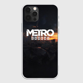 Чехол для iPhone 12 Pro Max с принтом METRO EXODUS в Белгороде, Силикон |  | ak47 | metro 2033 | metro exodus | апокалипсис | артем | глуховский | дорога | маски | ночь | оружие | поезд | противогаз | сталкеры