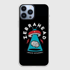 Чехол для iPhone 13 Pro Max с принтом Zebrahead   Brain Invaders в Белгороде,  |  | album | brain | core | invaders | mind | rapcore | rock | ufo | zebrahead | альбом | зебрахед | мозг