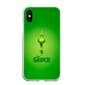 Чехол для iPhone XS Max матовый с принтом Dr Seuss The Grinch в Белгороде, Силикон | Область печати: задняя сторона чехла, без боковых панелей | Тематика изображения на принте: benedict | christmas | cumberbatch | grinch | max | whoville | winter | бенедикт | год | гринч | зима | камбербэтч | ктоград | макс | новый | рождество | снег | снежинки