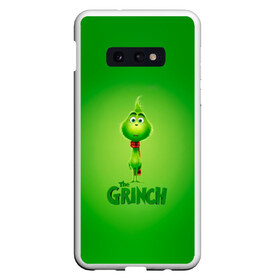 Чехол для Samsung S10E с принтом Dr Seuss The Grinch в Белгороде, Силикон | Область печати: задняя сторона чехла, без боковых панелей | Тематика изображения на принте: benedict | christmas | cumberbatch | grinch | max | whoville | winter | бенедикт | год | гринч | зима | камбербэтч | ктоград | макс | новый | рождество | снег | снежинки