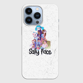 Чехол для iPhone 13 Pro с принтом Sally Face в Белгороде,  |  | sally face | гизмо | девид | девочка | игра | лари | ларри | мальчик | маска | мрачная | на лице | пых | с протезом | сал | сали | салли | салли фейс | фейс | фэйс | эддисон | эшли