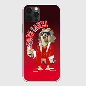 Чехол для iPhone 12 Pro Max с принтом Dude-Santa в Белгороде, Силикон |  | 2019 | big lebowski | dude | happy new year | merry christmas | santa | большой лебовски | лебовски | новый год | рождество | санта | чувак