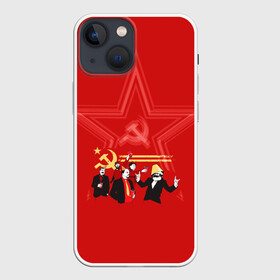Чехол для iPhone 13 mini с принтом Communism Party в Белгороде,  |  | Тематика изображения на принте: звезда | китай | коммунизм | комунизм | ленин | мао дзедун | мао цзедун | мао цзэдун | маркс | прикол | серп и молот | советский союз | ссср | сталин | че гевара | че геваро | чегевара | энгельс