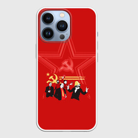 Чехол для iPhone 13 Pro с принтом Communism Party в Белгороде,  |  | Тематика изображения на принте: звезда | китай | коммунизм | комунизм | ленин | мао дзедун | мао цзедун | мао цзэдун | маркс | прикол | серп и молот | советский союз | ссср | сталин | че гевара | че геваро | чегевара | энгельс