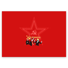 Поздравительная открытка с принтом Communism Party в Белгороде, 100% бумага | плотность бумаги 280 г/м2, матовая, на обратной стороне линовка и место для марки
 | Тематика изображения на принте: звезда | китай | коммунизм | комунизм | ленин | мао дзедун | мао цзедун | мао цзэдун | маркс | прикол | серп и молот | советский союз | ссср | сталин | че гевара | че геваро | чегевара | энгельс
