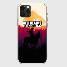 Чехол для iPhone 12 Pro с принтом Red Dead Redemption 2 в Белгороде, силикон | область печати: задняя сторона чехла, без боковых панелей | game | gamer | rdr2 | red dead redemption 2 | rockstar studios | игры | ковбой