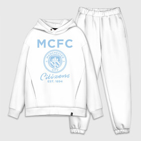 Мужской костюм хлопок OVERSIZE с принтом Манчестер Сити в Белгороде,  |  | city | manchester city | manchester city football club | the citizens | апл | горожане | клубная | ман сит | манчестер | манчестер сити | сити | фанатская | футбол | футбольная | футбольный клуб