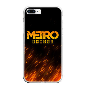 Чехол для iPhone 7Plus/8 Plus матовый с принтом METRO EXODUS в Белгороде, Силикон | Область печати: задняя сторона чехла, без боковых панелей | exodus | horror | metro 2033 | metro exodus | survival | игры | исход | метро | метро 2035