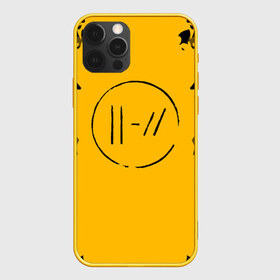 Чехол для iPhone 12 Pro Max с принтом TWENTY ONE PILOTS в Белгороде, Силикон |  | Тематика изображения на принте: 21 pilots | 21p | music | rock | top | trench | twenty one pilots | yellow | группа | жёлтый | музыка | рок