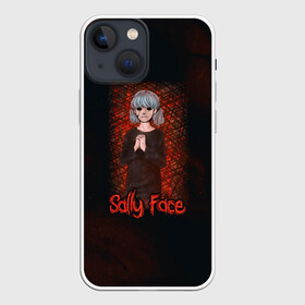 Чехол для iPhone 13 mini с принтом Sally Face в Белгороде,  |  | sally face | гизмо | девид | девочка | игра | лари | ларри | мальчик | маска | мрачная | на лице | пых | с протезом | сал | сали | салли | салли фейс | фейс | фэйс | эддисон | эшли