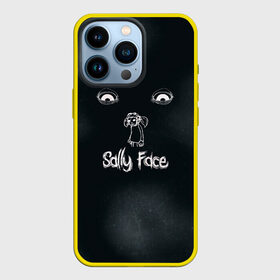 Чехол для iPhone 13 Pro с принтом Sally Face в Белгороде,  |  | Тематика изображения на принте: sally face | гизмо | девид | девочка | игра | лари | ларри | мальчик | маска | мрачная | на лице | пых | с протезом | сал | сали | салли | салли фейс | фейс | фэйс | эддисон | эшли